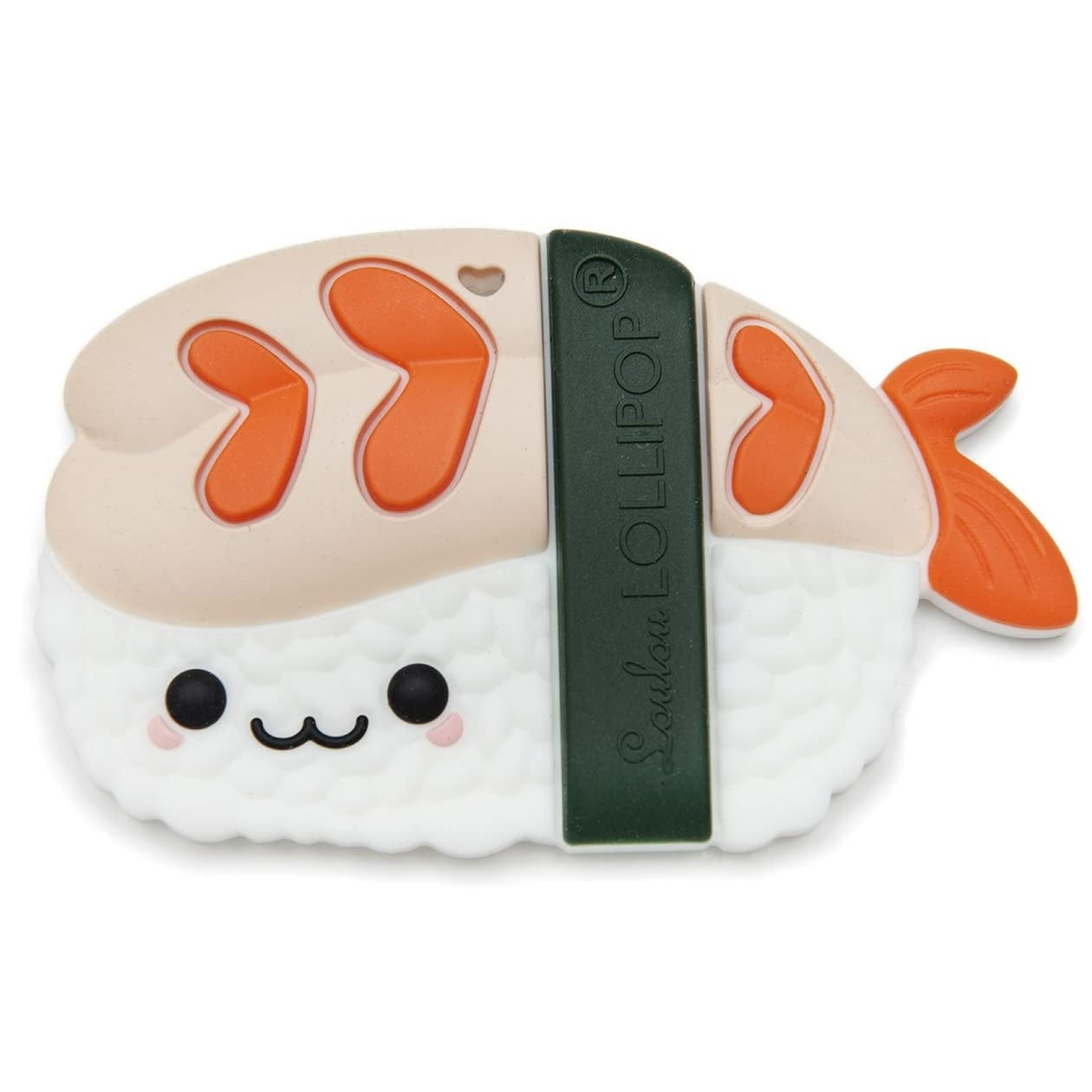 Loulou Lollipop Silicone Teether for Teething Baby Boy and Girl - Taco